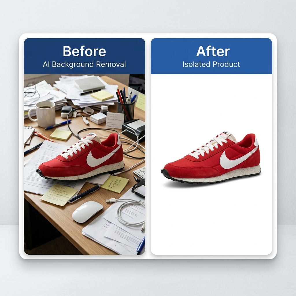 Before and After Background Removal
